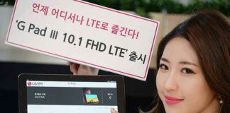 LG G Pad 3 10.1 tablet