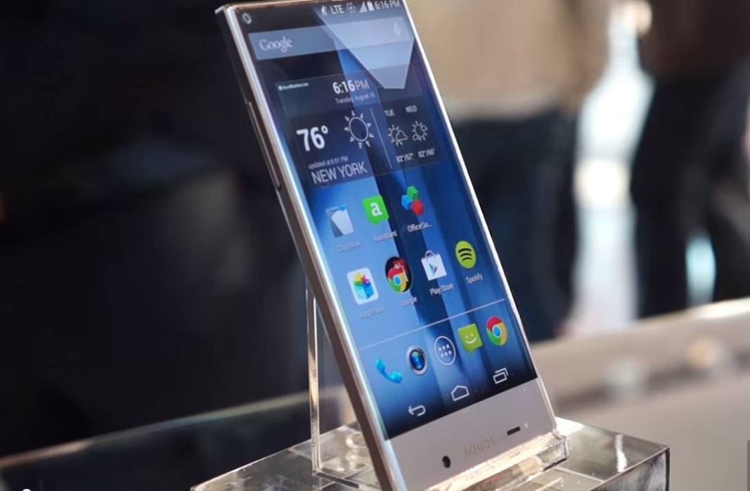 Sharp Aquos Crystal Smartphone