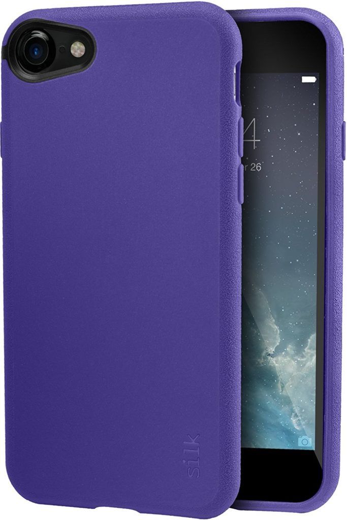 Silk Grip iPhone 7 and 7 Plus Case - Textured and Comes in Purple!