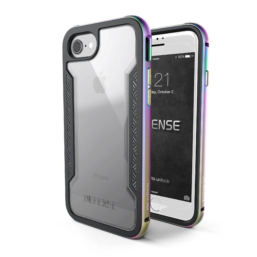 iPhone 7 Case X-Doria Defense Shield Series - Awesome Iridescent Case